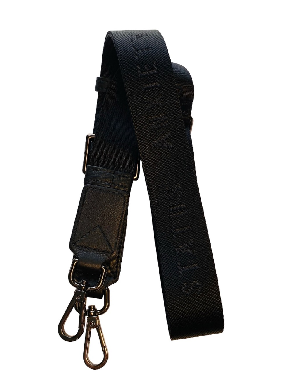 STATUS ANXIETY Black Adjustable Logo Strap - Crossbody, Shoulder, Casual